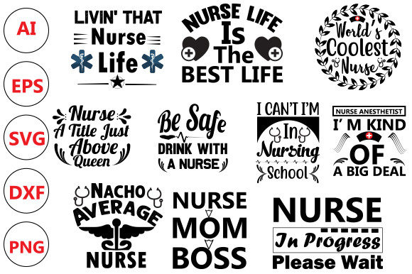 About Nurse Typography T-shirt Design Graphics
