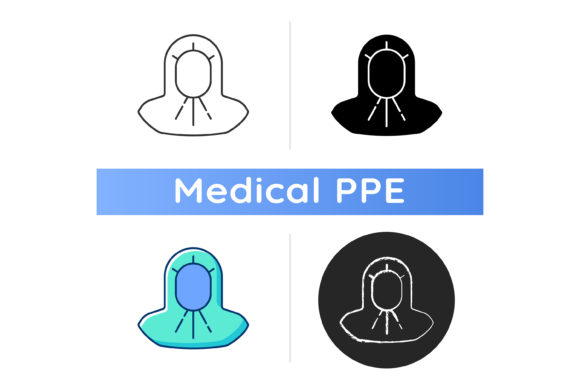 Medical Hood Icon Graphics and Icons