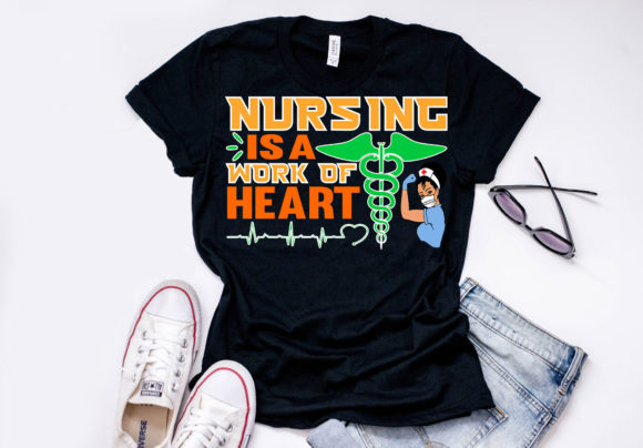 Nurse Quote Design, Nursing is a Work O
