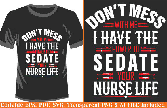 Nurse T-shirt Design Nurse