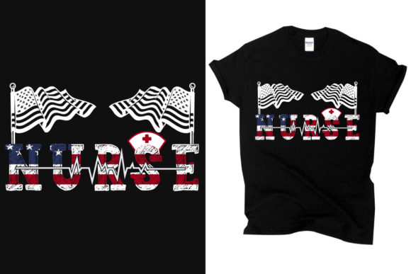 T Shirt - NURSE Graphics