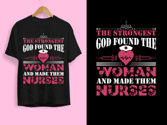 Woman and Nurse T-shirts Design Vectors